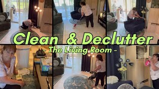 Spark Joy Living Room Cleaning Motivation [upl. by Aicila857]