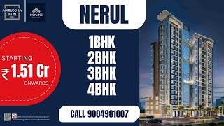 Aniruddha Icon by Aniruddha Group  123 amp 4 BHK flats  Nerul  Navi mumbai  Call 9004981007 [upl. by Ivek55]