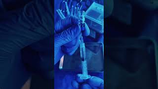 Discount Dentist demonstrates syringe aspiration for FruitSurgery EmergencySurgery Shorts [upl. by Saint]