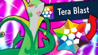 Stellar Tera Contrary Serperior is INSANE │ Pokemon Scarlet and Violet Wifi Battle [upl. by Rosina]