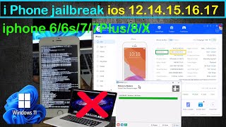 How to i phone jailbreak  windows Method ios 1214151617 WinRa1n  2024 [upl. by Atims967]