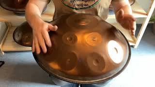 Handpan F low Pygmy 12 Ember 440 hrz [upl. by Ritter]