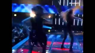 Wisin amp Yandel y Prince Royce Algo Me Gusta De Ti La Voz Mexico [upl. by Rebekkah]