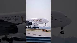 Emirates Takeoff shorts video aviation video flying airport ytshorts flights flight trending [upl. by Engenia]