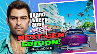 NEW GTA VICE CITY NEXTGEN EDITION REMASTERED MOD 😍 FOR LOW END PC 2024 [upl. by Eivla]