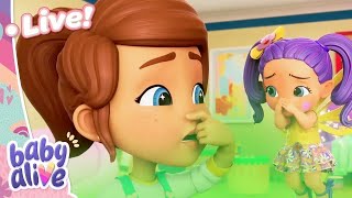 🔴 LIVE Baby Alive Official 👶 The Babies Make A Strange Smell 💩 Family Kids Cartoons Livestream [upl. by Arres879]