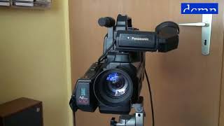 Panasonic MS1 SVHS camcorder  unboxing and overview [upl. by Elnar]