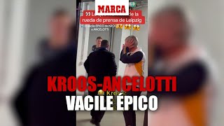 El vacile épico de Kroos a Ancelotti quotVoy a renovar hasta el 28quot I MARCA [upl. by Annaiuq100]