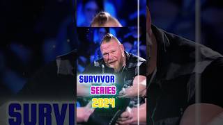 Brock Lesnar’s Epic WWE Return at Survivor Series 2024 🤯🔥 [upl. by Llerrahs613]