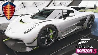 Forza Horizon 5  Koenigsegg Jesko Customization [upl. by Nuahs]