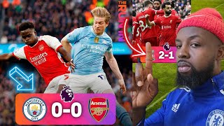 MANCHESTERCITY VS ARSENAL  LIVERPOOL LEADER PL [upl. by Rame429]