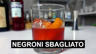 Negroni Sbagliato  SPARKLING NEGRONI RIFF [upl. by Ymaral64]