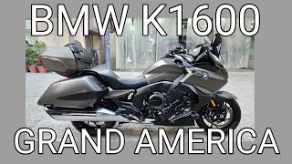 BMW K1600 GRAND AMERICA  2023  WALK AROUND bmwk1600 [upl. by Ahsiuqal]