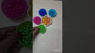 Satisfying video👍👍No musicNo talkingJust beads sound [upl. by Enogitna]