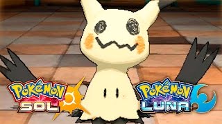 POKÉMON SOL Y LUNA NUEVO TRAILER MIMIKYU QUIERE SER COMO PIKACHU Y SU NUEVO MOVIMIENTO Z [upl. by Ahtnamas]