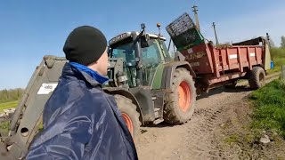 Fendt 716 ir POLGROM skutikas [upl. by Firestone662]