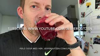 Rødbedejuice Naturlig medicin  LIFEHACK365  Dag 6 [upl. by Novaat]