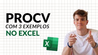 📊 EXCEL  FUNÇÃO PROCV COM 3 EXEMPLOS [upl. by Jurgen]