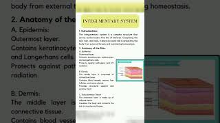 Integumentary system anatomy and physiology by medical20 Integumentarysystem [upl. by Eeruhs]