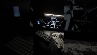 EPIC AllBlack PC Setup  Creditsrick [upl. by Acinomad]