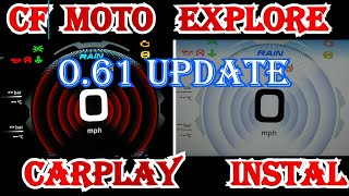 CF Moto Explore 061 Update [upl. by Kidder745]