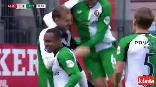 Highlights Almere City vs Feyenoord14 Eredivisie Match 101124 [upl. by Kurys]