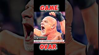 Brock Lesnar Vs Goldberg  Game Ovar Attitude status 😈😱 [upl. by Nedaj]