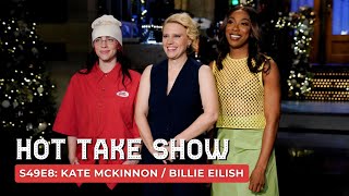 Kate McKinnon  Billie Eilish SNL Hot Take Show  S49 E8 [upl. by Ellenohs]