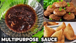 Easy Multipurpose Sauce  Quick Sauce for Appetizers Snacks amp Diet Meals  Anjums Signature Dish [upl. by Nytsrik371]