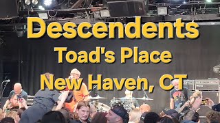 Descendents live  VanMericanWeinerschnitzelLoveMyage  Toads Place  New Haven CT 4924 [upl. by Gniliem]