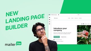 Stunning landing pages in record time Our new builder is here [upl. by Entruoc50]