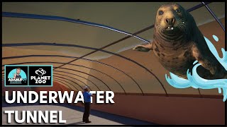 Planet Zoo Underwater Path Tunnel and Underwater Viewing Area  Tutorial [upl. by Reinaldos]