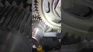 International DT466 gear timing pre disassembled [upl. by Chloras]