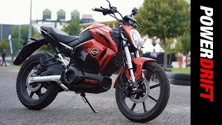 Revolt RV 400  India’s first electric motorcycle ridden  PowerDrift [upl. by Aivatnuahs]