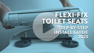 NEW 2023 HOW TO GUIDE Croydex FlexiFix Toilet Seats StepByStep Installation [upl. by Picardi163]