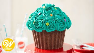 How to Make a Giant Cupcake Cake [upl. by Kalagher]