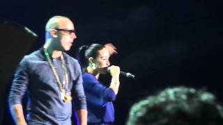 Kenza Farah amp Lucenzo Nrj In The Park 2013  Obsession [upl. by Nahsor228]