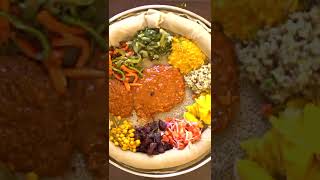 Ethiopian Food  Ethiopian  Ethiopia  shorts ethiopia ethiopian ethiopianfood [upl. by Seraphim]