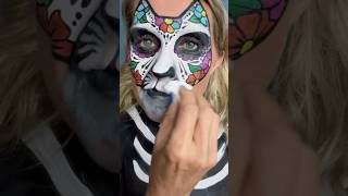 Get Glam For Dia De Los Muertos Sugar Skull Makeup amp Body Painting Tutorial [upl. by Brause]