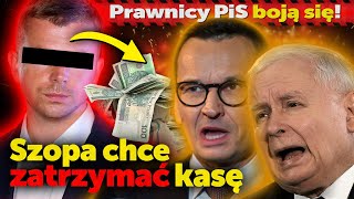 Szopa chce zatrzymać kasę prawnicy PiS się boją Kulisy afer PiS w prokuraturze Piński Szwejgiert [upl. by Ferd107]