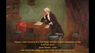 Mozart Cello Horn Concerto in E Flat Major K447  Starker [upl. by Chlo]