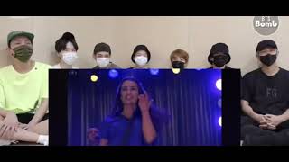 bts reaction to glee somebody to love fake reaction [upl. by Zetnauq164]