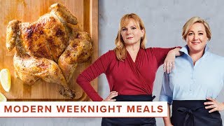 The Best Modern Weeknight Meals OneHour Broiled Chicken and Pan Sauce amp Modern Cauliflower Gratin [upl. by Gosney]