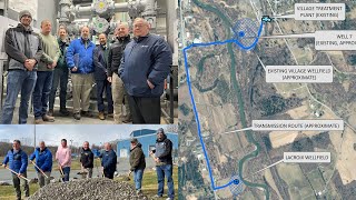 Construction Begins on Permanent Hoosick Falls Water Transmission Line [upl. by Garett690]