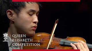 Bartók Sonata for solo violin  Kevin Zhu  Queen Elisabeth Competition 2024 [upl. by Sluiter]