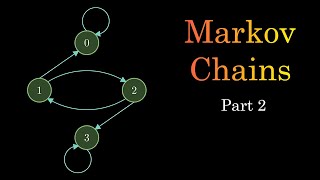 Markov Chains Recurrence Irreducibility Classes  Part  2 [upl. by Hanley]