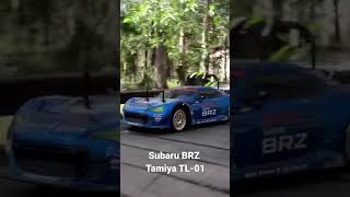 Tamiya TL01 Subaru BRZ shorts [upl. by Leahcimnaes]