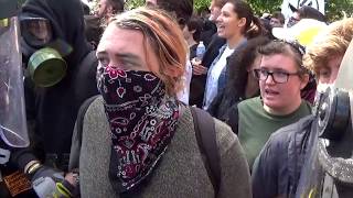 Police Arrest Antifa Protesters At Kent State Rally [upl. by Rambow]