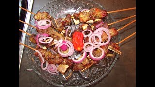 Congolese Ngombe Ya Kamundele  Beef Brisket Skewers [upl. by Eibot403]