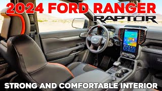 2024 Ford Ranger Raptor Interior Review [upl. by Yereffej]